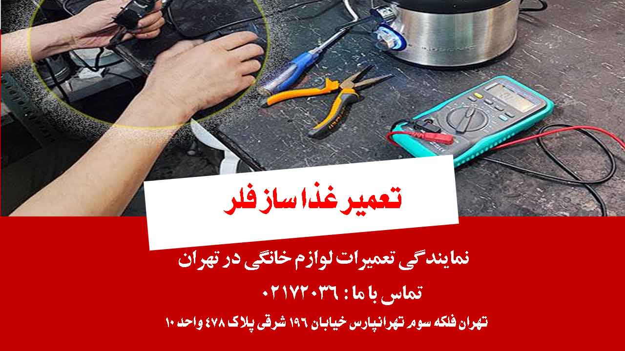 تعمیر غذا ساز فلر
