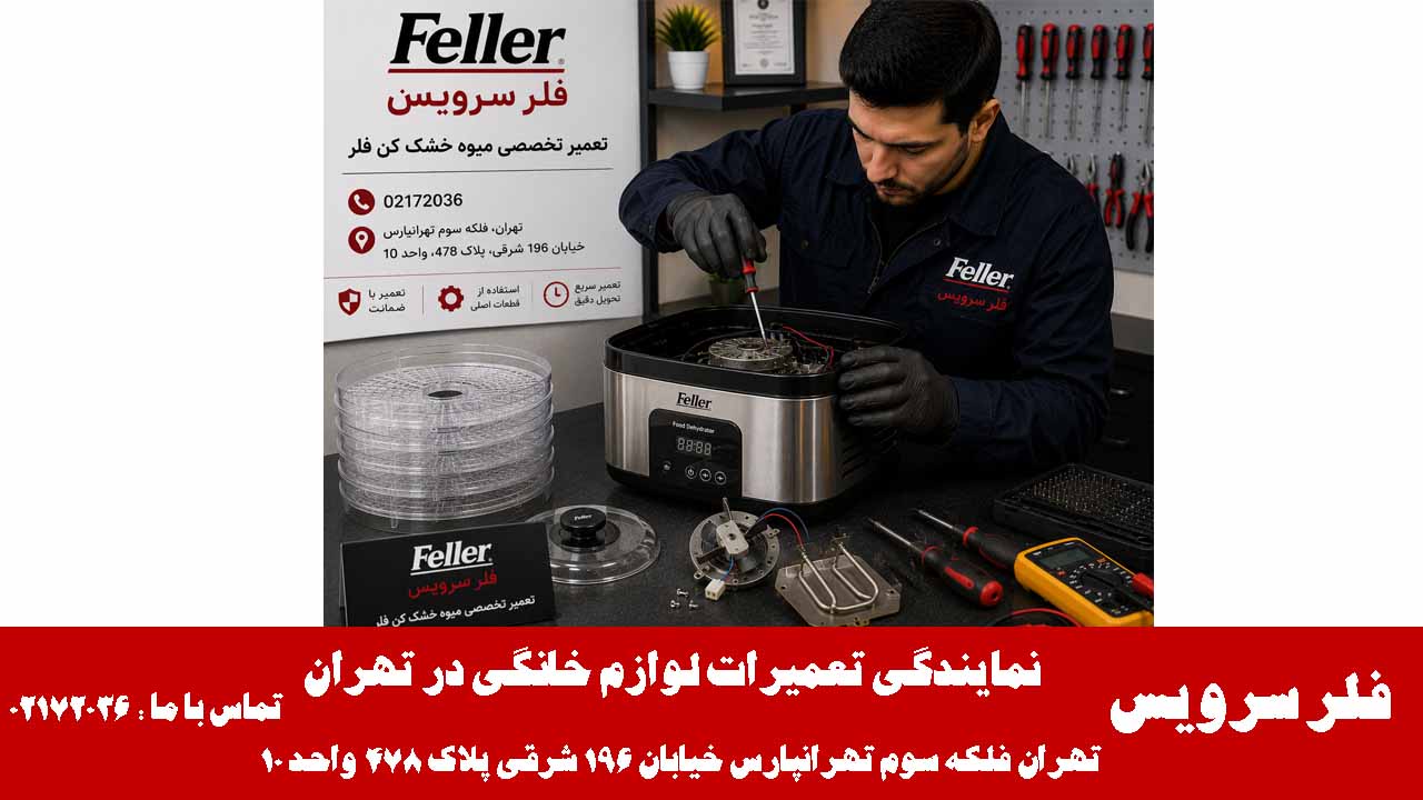 تعمیر میوه خشک کن فلر در تعمیرات لوازم خانگی فلر
