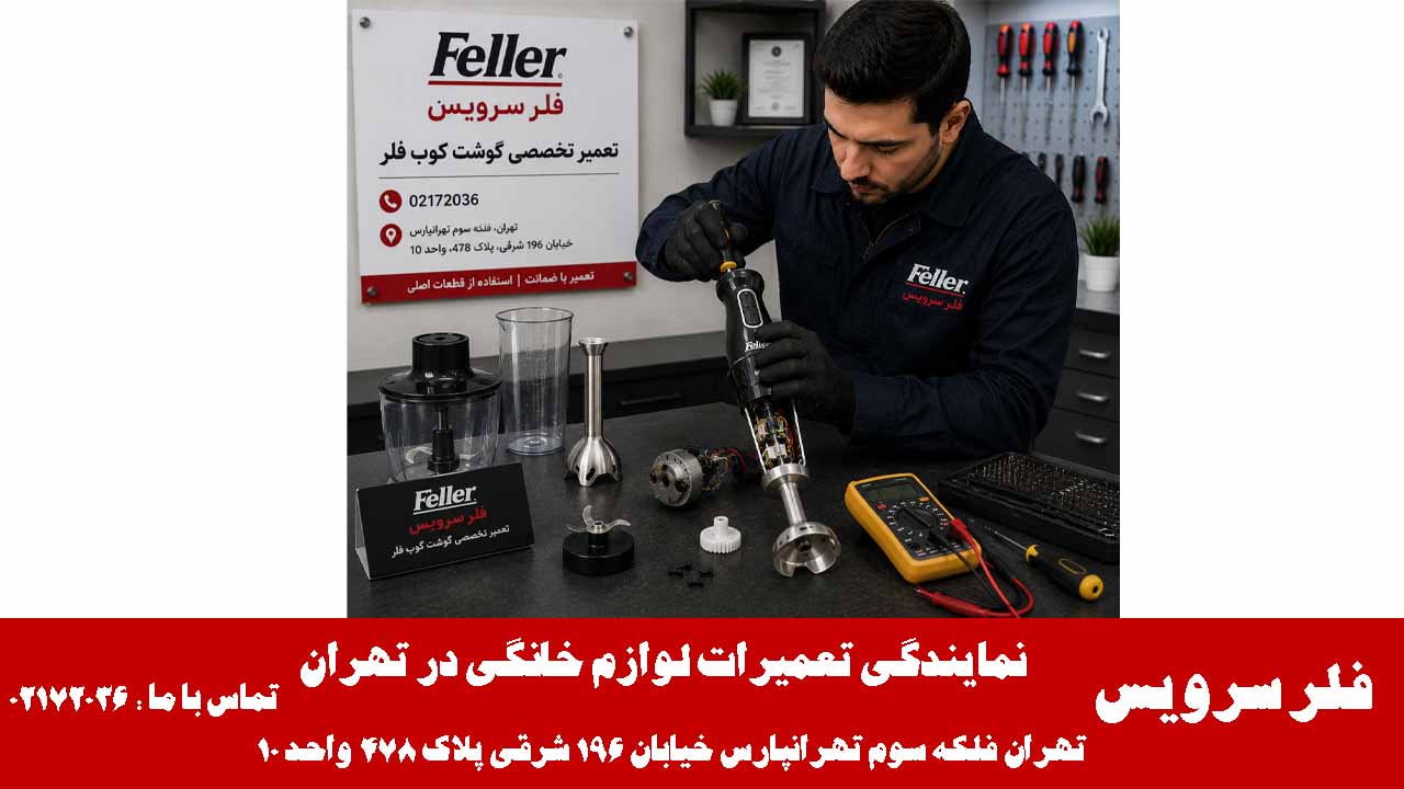 تعمیر و عیب یابی گوشت کوب فلر